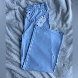 Vuori Halo Essential Wideleg Pant (Soft Sky Heather) (regular version)